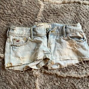 distressed shorts